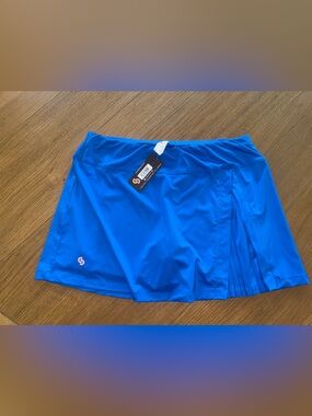 Women's Athletic Skort in Bright Blue - Lightweight Performance